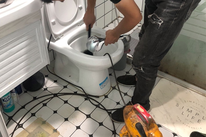 子洲疏通下水道