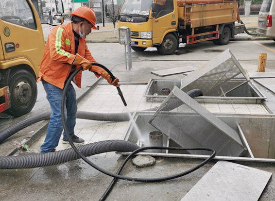 子洲隔油池清理