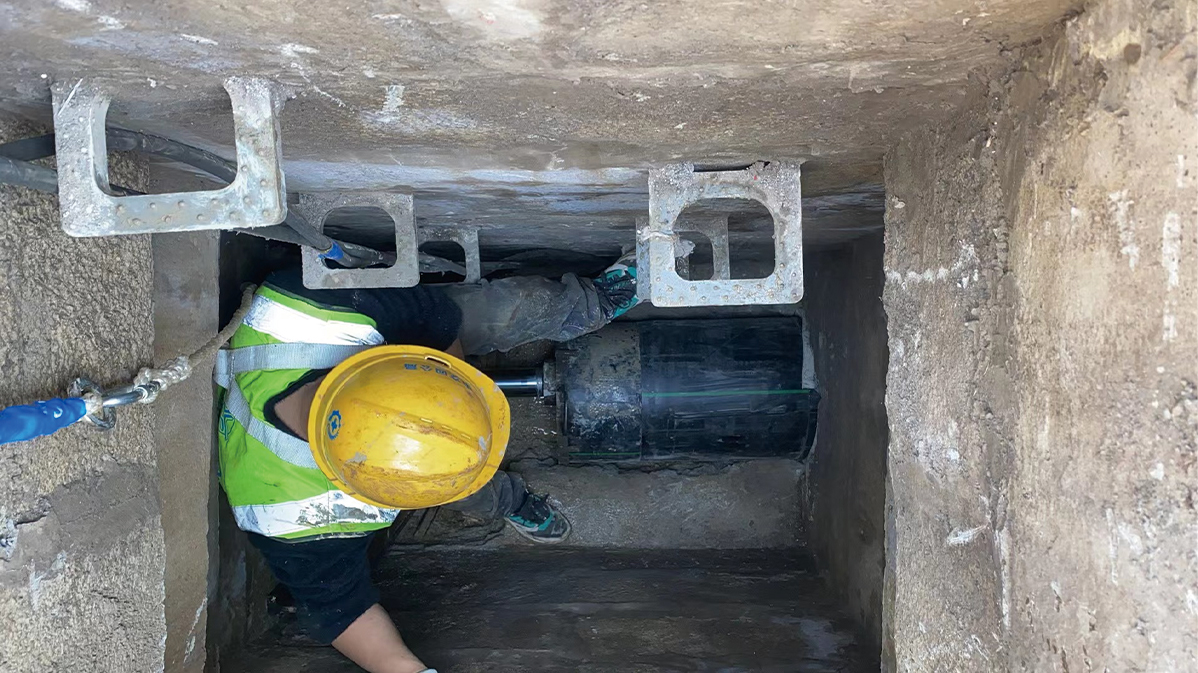 子洲HDPE短管内衬法